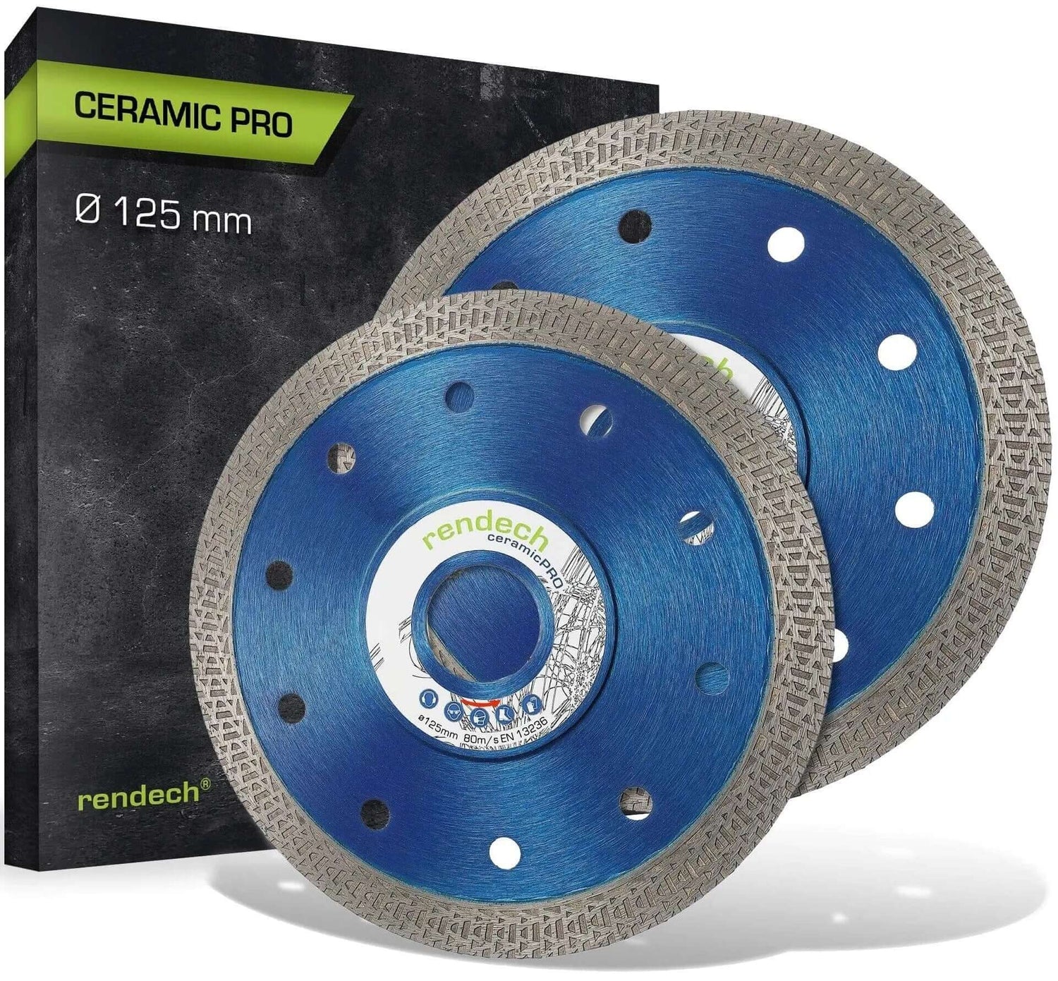 Diamant Trennscheibe 125mm – Doppelseitig Zum Schneiden & Schleifen Von Granit, Marmor, Fliesen