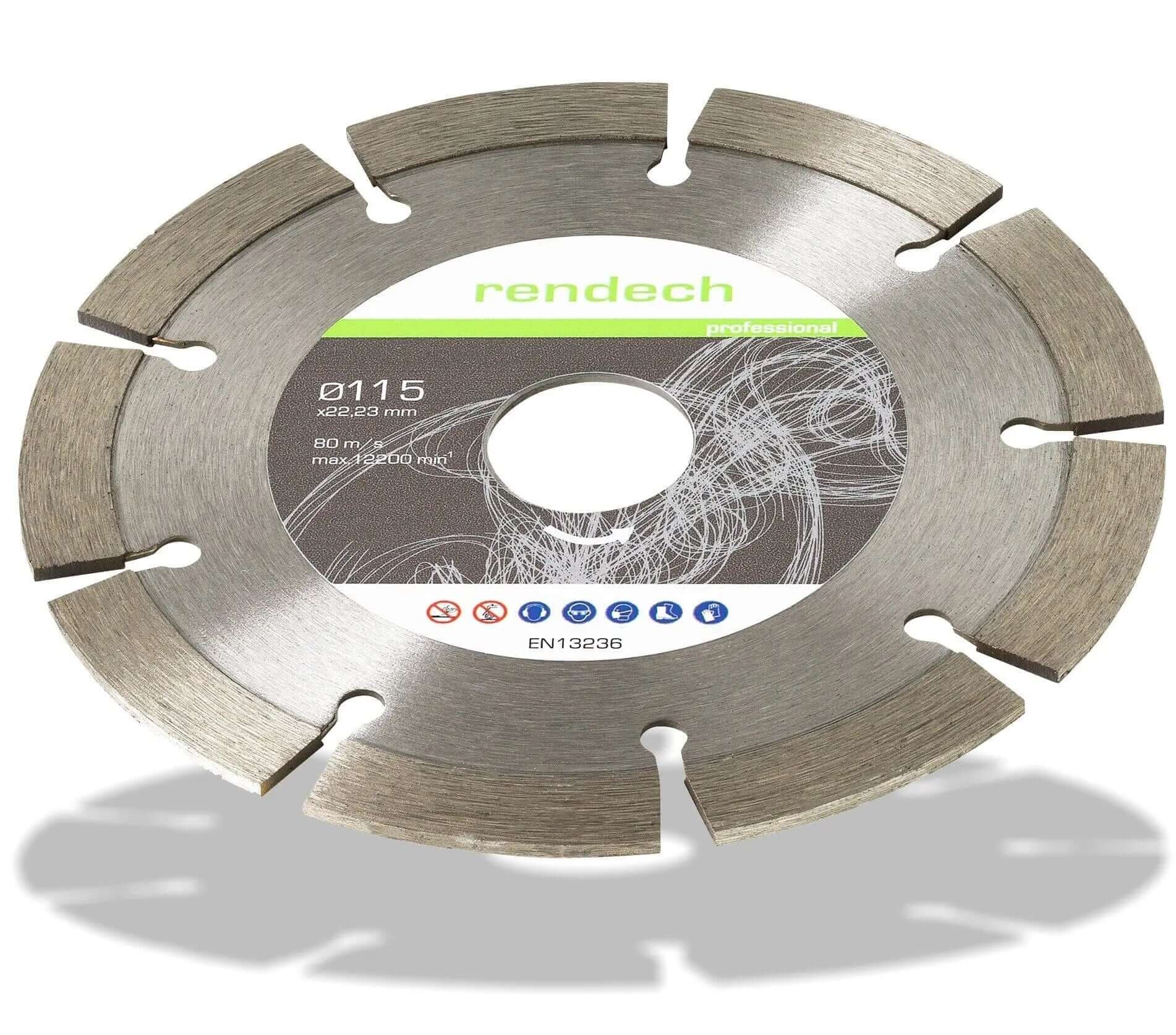 Diamant Trennscheibe 115 mm für Beton und Stein, Profi Qualität, hohe Lebensdauer, optimales Preis-Leistungs-Verhältnis.
