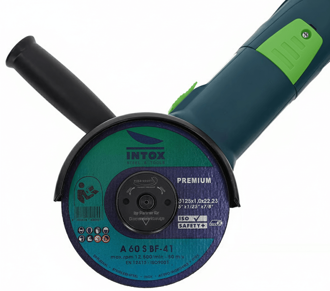 INTOX Trennscheibe 125 mm für Metall, Edelstahl uvm. Premium Trennscheibe für Winkelschleifer