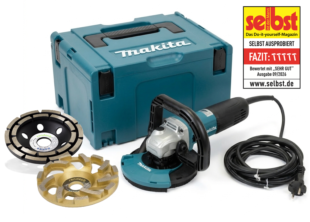 Makita Betonschleifer 125 mm PC5010C - All-in-One SET