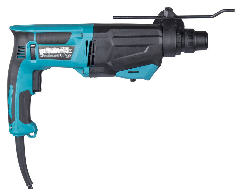 Makita Bohrhammer HR2670 - Set mit 4x NEMESIS2 Bohrer