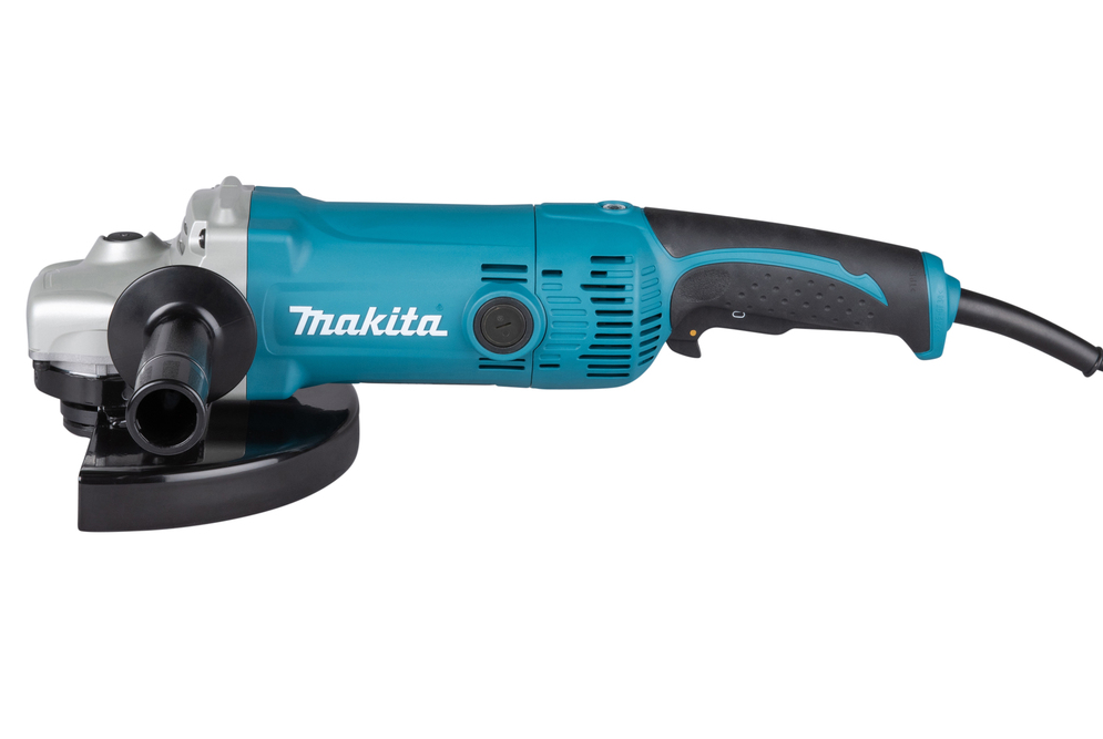Makita Winkelschleifer 230 mm 2000 W + 2x Turbo Diamantscheiben