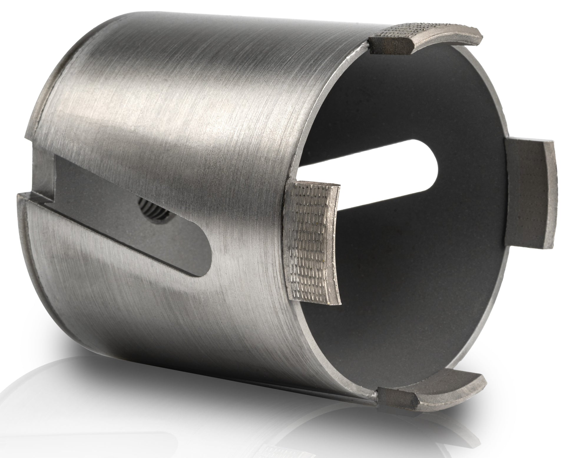 Matrix Diamantbohrkrone 82 mm aus Stahl, ideal für bohren von Beton und Mauerwerk, professionelle Qualität.
