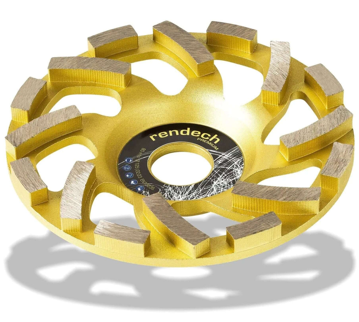 WEFEX Diamant-Topfschleifer V-Beton & Epoxid – 125mm, 22,2mm Aufnahme, Körnung 35, 5mm Segmente – Für Beton, Epoxid, Terrazzo, Nass & Trocken, Max. 80 M/s Diamant Schleifteller 125 Mm WEFEX Diamant-Topfschleifer V-Beton & Epoxid – 125mm, 22,2mm Aufnahme, Körnung 35, 5mm Segmente – Für Beton, Epoxid, Terrazzo, Nass & Trocken, Max. 80 M/s Diamant Schleifteller 125 Mm