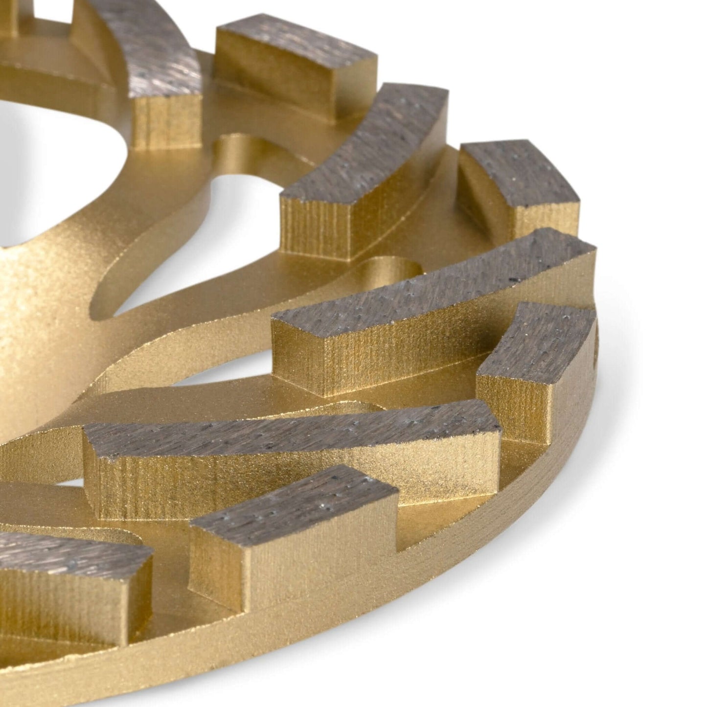 Detail view of Profi Diamant Topfscheibe 180 mm for grinding concrete and granite with turbo segments.