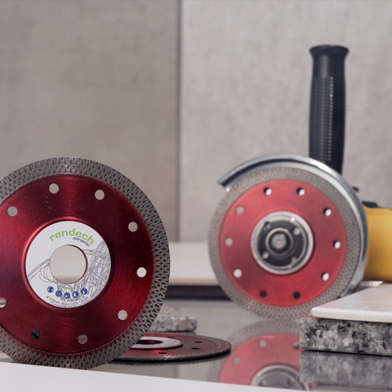 Test: Fliesen Schneiden mit Diamantscheibe und Winkelschleifer