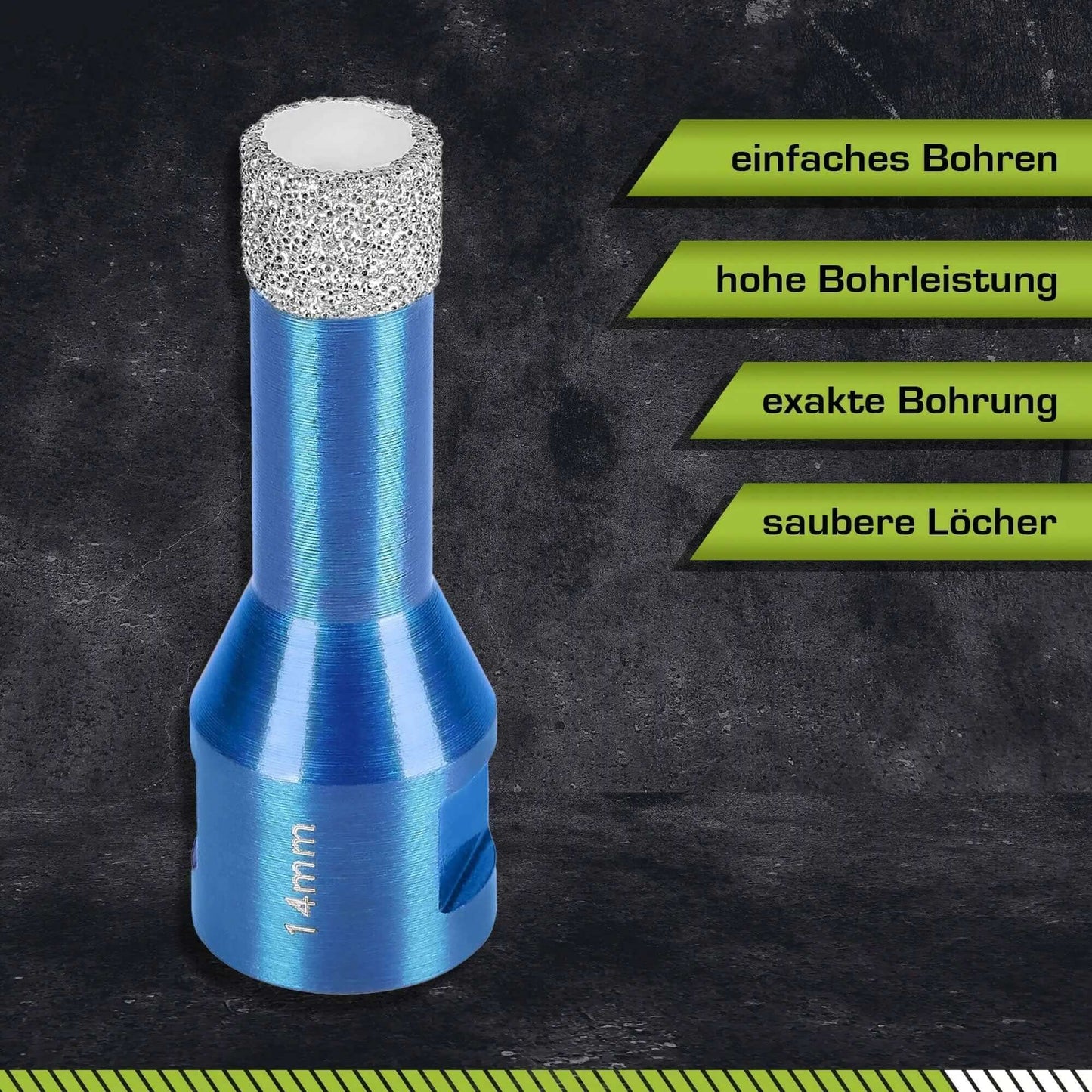 Profi Fliesenbohrer 14 mm M14 - rendech®