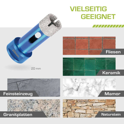 Profi Fliesenbohrer 20mm M14 - rendech®