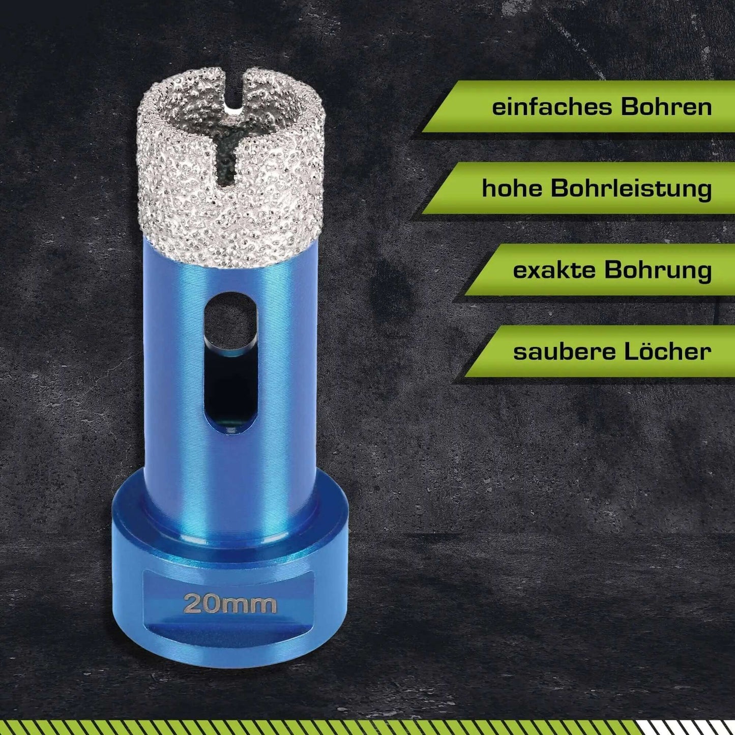 Profi Fliesenbohrer 20mm M14 - rendech®