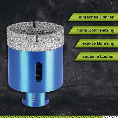Profi Fliesenbohrer 55mm M14 - rendech®