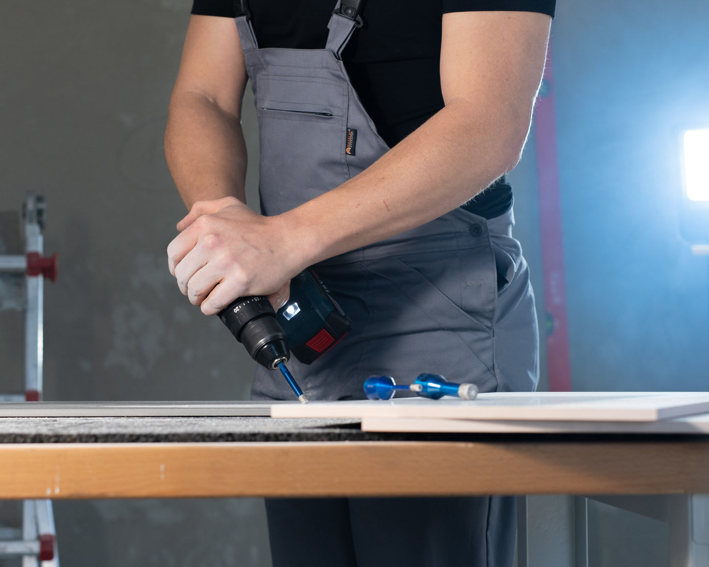 Fliesenboher SET mit Anbohrhilfe